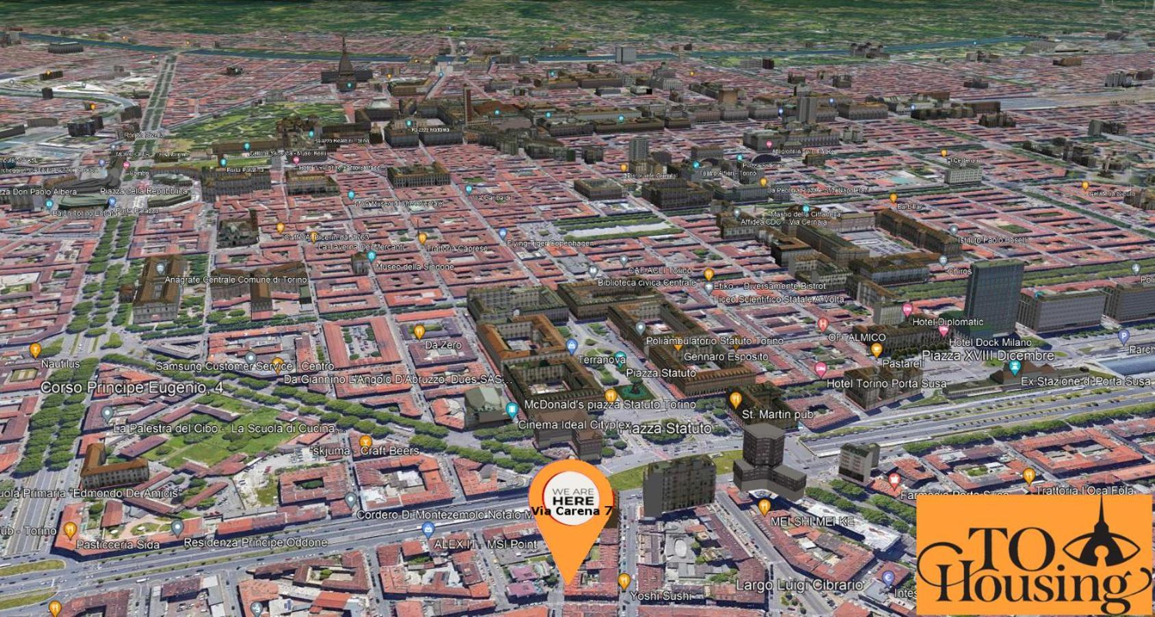To-Housing3, Luce E Relax Al Centro Di Torino Apartment Ngoại thất bức ảnh